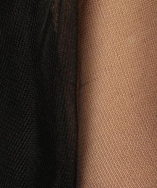 Another Edition（アナザーエディション）の「シースルーショートスリーブプルオーバー/AEMFC シースルー SSL PO◆（Tシャツ/カットソー・レディース・ブラック/ナチュラル/ライム・FREE）」の10枚目の写真