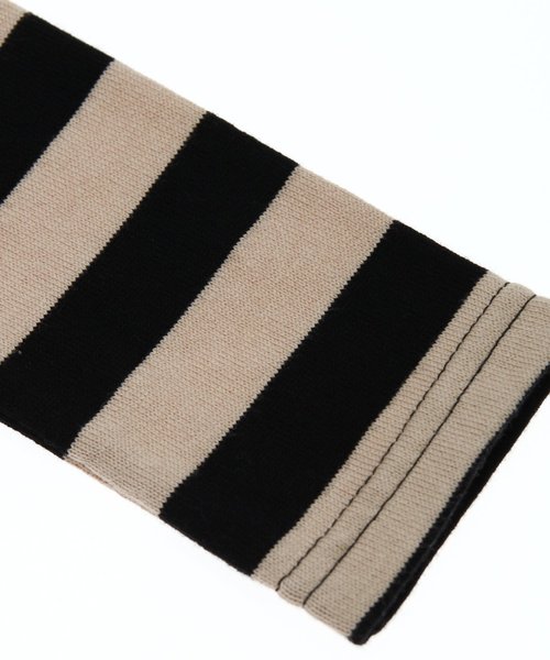 Seraph（セラフ）の「ボーダーＴシャツ（Tシャツ/カットソー・キッズ・レッド/イエロー/ブラック/ネイビー/グリーン・140/110/130/95/120/80/90/100）」の20枚目の写真