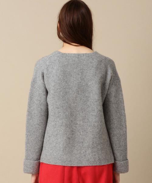 Another Edition（アナザーエディション）の「Ｖネックニットプルオーバー/ AEBFC W/N V/N PO◆（ニット/セーター・レディース・ホワイト/グレー/ロイヤルブルー/マスタード/ピンク・フリー）」の20枚目の写真