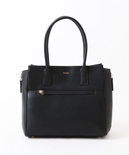 interstaple(インターステイプル)の「サイドファスナーA4トート(トートバッグ・レディース・ブラック/グレー・FREE)」の12枚目の写真