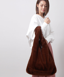 WEGO | WEGO/ファーショッパートートバッグ(トートバッグ)