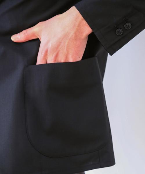 green label relaxing(グリーンレーベルリラクシング)の「KC ウォッシャブル/TRO ジャーディガン / ジャケット <機能性> ◆(テーラードジャケット・メンズ・ブラック/グレー/ネイビー/オリーブ・LARGE/X-SMALL/MEDIUM/X-LARGE/SMALL)」の12枚目の写真