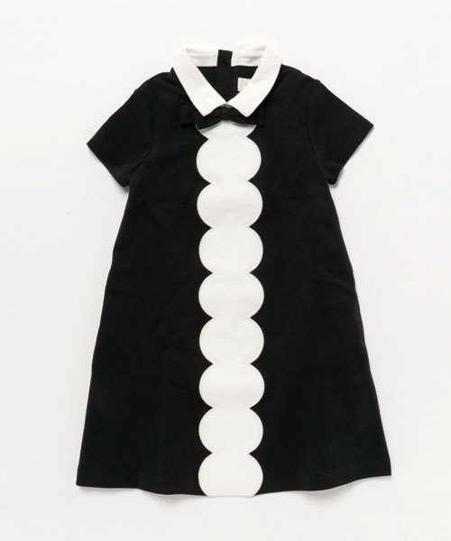 Kate Spade New York ケイトスペード ニューヨーク の スカラップディテール半袖ワンピース ワンピース Wear