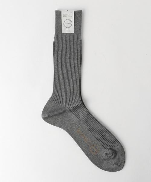 ANTIPAST(アンティパスト)の「<ANTIPAST(アンティパスト)> 4/2 RIB ◆(ソックス/靴下・メンズ・ホワイト/ブラック/グレー/ピンク/ネイビー・FREE)」の3枚目の写真