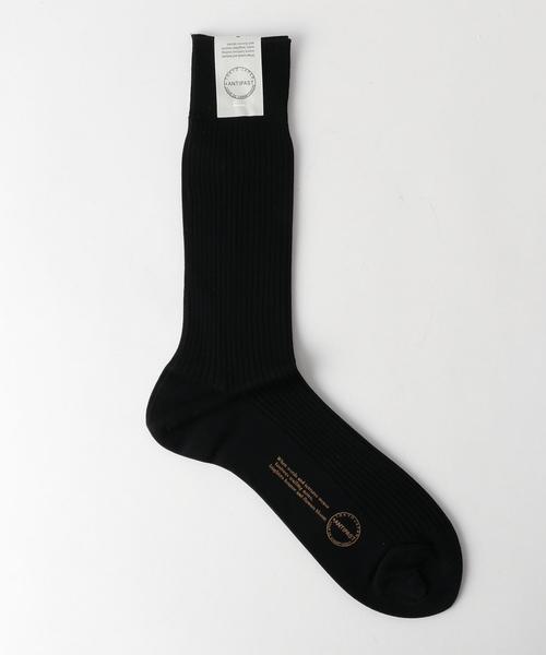 ANTIPAST(アンティパスト)の「<ANTIPAST(アンティパスト)> 4/2 RIB ◆(ソックス/靴下・メンズ・ホワイト/ブラック/グレー/ピンク/ネイビー・FREE)」の2枚目の写真