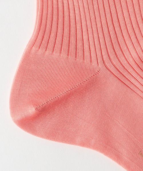 ANTIPAST(アンティパスト)の「<ANTIPAST(アンティパスト)> 4/2 RIB ◆(ソックス/靴下・メンズ・ホワイト/ブラック/グレー/ピンク/ネイビー・FREE)」の7枚目の写真