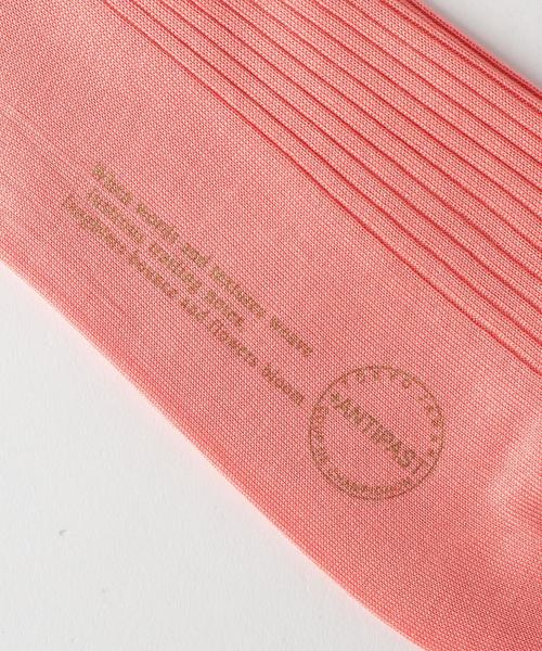 ANTIPAST(アンティパスト)の「<ANTIPAST(アンティパスト)> 4/2 RIB ◆(ソックス/靴下・メンズ・ホワイト/ブラック/グレー/ピンク/ネイビー・FREE)」の9枚目の写真