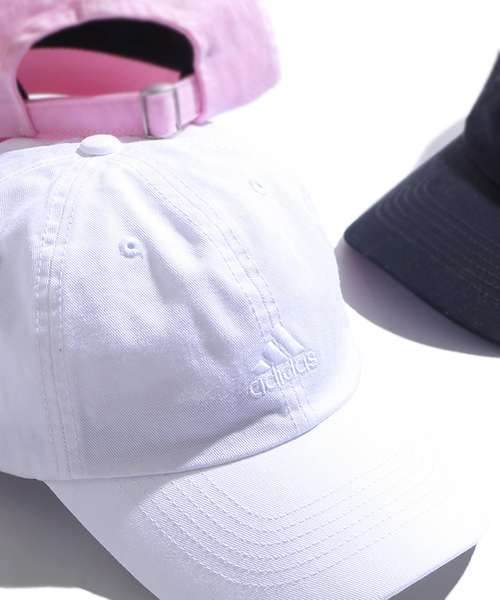 adidas（アディダス）の「WEGO/adidas ローキャップ（キャップ・メンズ・ネイビー/ホワイト/ライトピンク/ブラック/ホワイト系その他/ブラック系その他/その他1・FREE）」の3枚目の写真