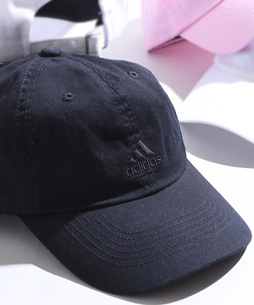 adidas（アディダス）の「WEGO/adidas ローキャップ（キャップ・メンズ・ネイビー/ホワイト/ライトピンク/ブラック/ホワイト系その他/ブラック系その他/その他1・FREE）」の5枚目の写真