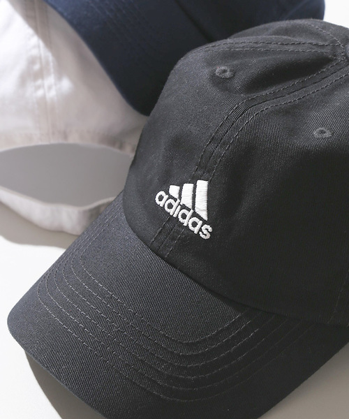 adidas（アディダス）の「WEGO/adidas ローキャップ（キャップ・メンズ・ネイビー/ホワイト/ライトピンク/ブラック/ホワイト系その他/ブラック系その他/その他1・FREE）」の4枚目の写真