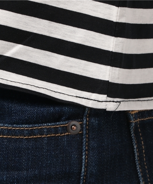 cepo（セポ）の「フリルスリーブプルオーバー（Tシャツ/カットソー・レディース・オフホワイト/ホワイト系その他/レッド/ブラック/マスタード・M）」の11枚目の写真