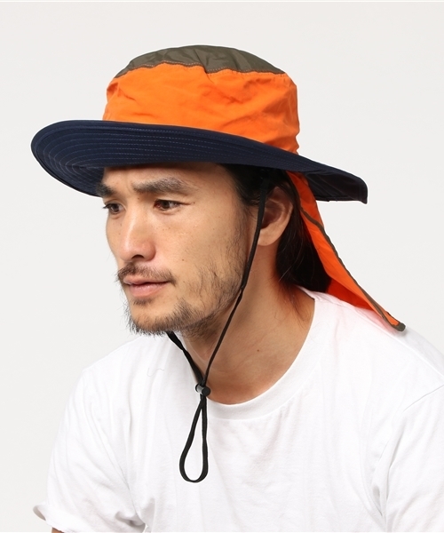 WEGO（ウィゴー）の「WEGO/カラーブロックサファリハット（ハット・メンズ・オレンジ/イエロー・FREE）」の15枚目の写真