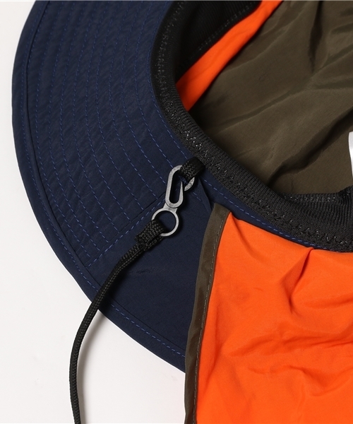 WEGO（ウィゴー）の「WEGO/カラーブロックサファリハット（ハット・メンズ・オレンジ/イエロー・FREE）」の12枚目の写真