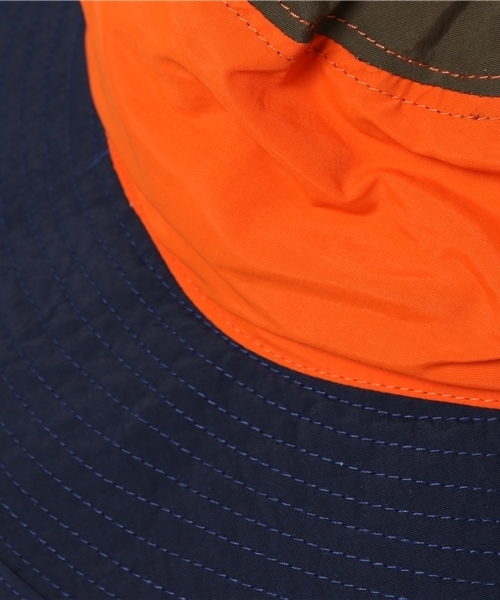 WEGO（ウィゴー）の「WEGO/カラーブロックサファリハット（ハット・メンズ・オレンジ/イエロー・FREE）」の13枚目の写真