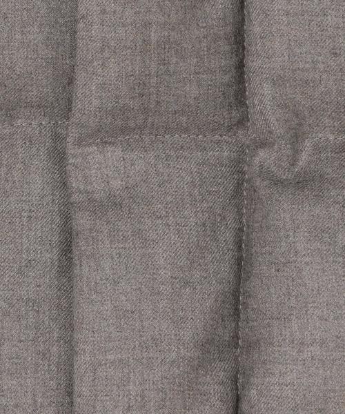 green label relaxing（グリーンレーベルリラクシング）の「SC タスマニア フード ダウンベスト ＜フード取り外し可能＞ ◆（ダウンベスト・メンズ・ライトグレー/ナチュラル/ネイビー・SMALL/LARGE/X-LARGE/MEDIUM）」の18枚目の写真