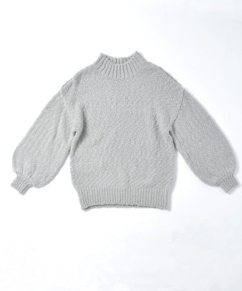 SHIPS BLUESTORE（シップスブルーストア）の「SHIPS BLUESTORE:モコモコニット◇（ニット/セーター・レディース・ホワイト/ライトグレー/ブラウン/ピンク・ONE SIZE）」の14枚目の写真