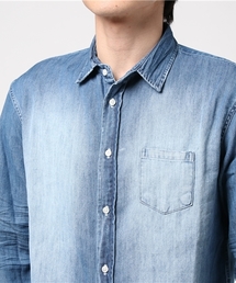 フランクアンドアイリーン ストーンウォッシュ加工 ドット スキッパー シャツ Frank&Eileen フランク&アイリーン LUKE FDWD ルーク ウォッシュ