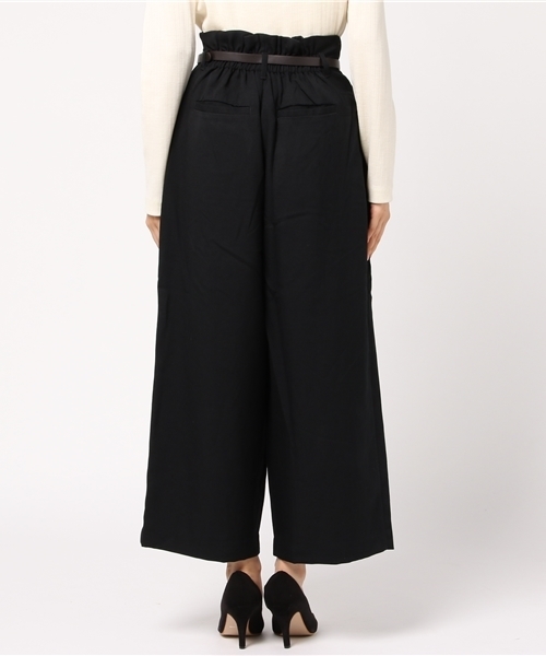 earth music&ecology（アースミュージックアンドエコロジー）の「ウエストラッピングパンツ（その他パンツ・レディース・ブラック/グレー/キャメル・FREE）」の11枚目の写真