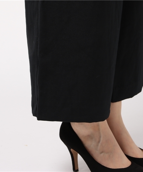 earth music&ecology（アースミュージックアンドエコロジー）の「ウエストラッピングパンツ（その他パンツ・レディース・ブラック/グレー/キャメル・FREE）」の5枚目の写真