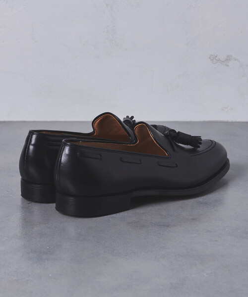 CROCKETT&JONES（クロケットアンドジョーンズ）の「＜CROCKETT&JONES(クロケット&ジョーンズ)＞ CAVENDISH 3（ローファー・メンズ・ダークブラウン/ブラック・8/6/5h/6h/7h/7/8h/9）」の3枚目の写真