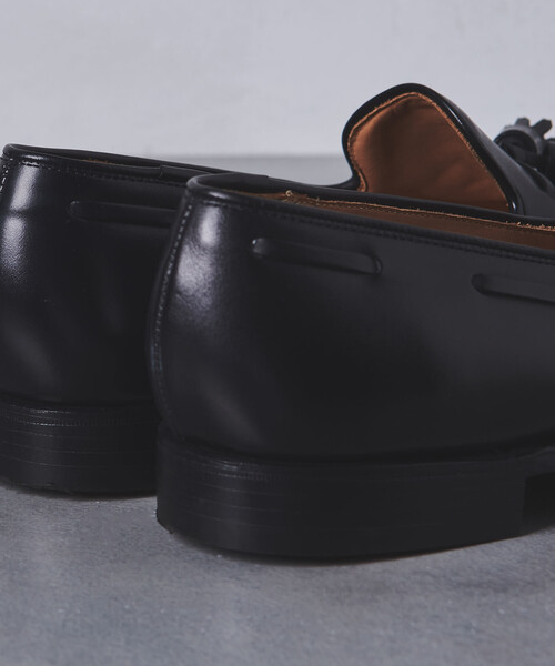 CROCKETT&JONES（クロケットアンドジョーンズ）の「＜CROCKETT&JONES(クロケット&ジョーンズ)＞ CAVENDISH 3（ローファー・メンズ・ダークブラウン/ブラック・8/6/5h/6h/7h/7/8h/9）」の5枚目の写真