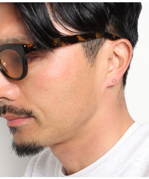 VIVIFY（ビビファイ）の「ピアス/ドット(M)（ピアス（片耳用）・メンズ・シルバー・FREE）」の4枚目の写真