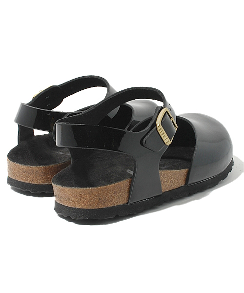 BIRKENSTOCK（ビルケンシュトック）の「MESSINA/メッシーナ　パテントブラック (WOMEN)（サンダル・レディース・ブラック系その他・36/37/38）」の4枚目の写真