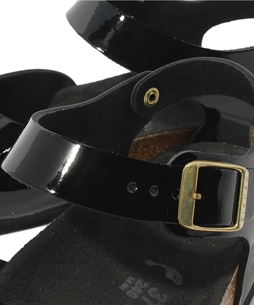 BIRKENSTOCK（ビルケンシュトック）の「MESSINA/メッシーナ　パテントブラック (WOMEN)（サンダル・レディース・ブラック系その他・36/37/38）」の7枚目の写真