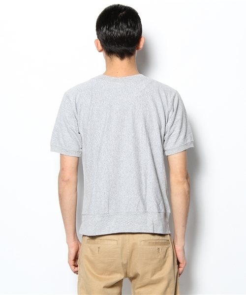 【希少】Champion リバースウィーブ スウェット XL グレー　半袖 Champion チャンピオン ヴィンテージ USA製 90s 刺繍タグ