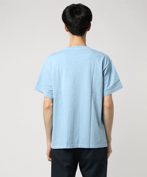 { JEMORGAN / ジェイイーモーガン } 製品染めポケット付きTシャツ { JEMORGAN / ジェイイーモーガン } 製品染めポケット付きTシャツ