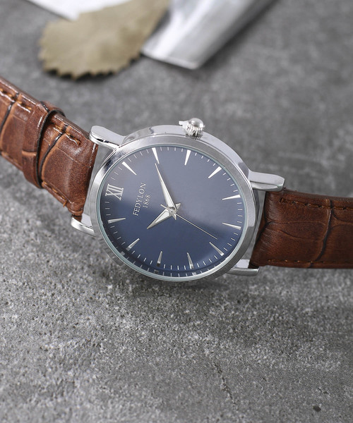 おしゃれスタ（オシャレスタ）の「【INTER SECTION】PUレザーベルト　ウオッチ（アナログ腕時計・メンズ・ホワイト/ブラック/ネイビー/ブラウン/ブラック系その他/ブラウン系その他/ブルー系その他/A/B/C/D/E/F/G/H/I/J/K/L/M/N/O/P/Q/R/S/T/ブラック系その他2/ブラック系その他3/ブラック系その他4/ブラック系その他5/ブラック系その他6/ブルー系その他2/その他1/その他2/ブラウン系その他4/ブラウン系その他5/ブラウン系その他6/ブラウン系その他7/ブラック系その他7/ブラウン系その他2/ブラウン系その他3/その他17/その他18/その他19/その他20/その他16/その他12/その他13/その他14/その他6/その他7/その他8/その他9/その他10/その他11/その他3/その他4/その他5/イエロー系その他2/V/X/Y/Z/キャメル/イエロー系その他/U/その他26/その他27/その他28/イエロー系その他4/その他21/その他22/その他24/イエロー系その他6/イエロー系その他7/その他23/その他25/イエロー系その他5/イエロー系その他3/その他15/ホワイト系その他/その他34/その他32/その他33/その他30/その他29/ブルー系その他4/その他31/ブルー系その他3/W・FREE）」の21枚目の写真