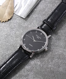 おしゃれスタ | 【INTER SECTION】PUレザーベルト　ウオッチ(アナログ腕時計)