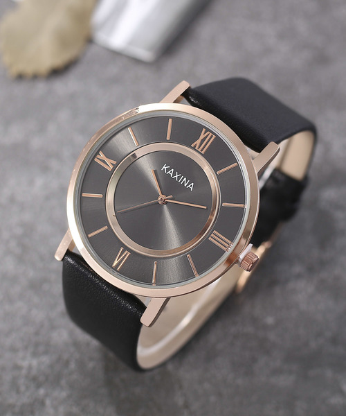 おしゃれスタ（オシャレスタ）の「【INTER SECTION】PUレザーベルト　ウオッチ（アナログ腕時計・メンズ・ホワイト/ブラック/ネイビー/ブラウン/ブラック系その他/ブラウン系その他/ブルー系その他/A/B/C/D/E/F/G/H/I/J/K/L/M/N/O/P/Q/R/S/T/ブラック系その他2/ブラック系その他3/ブラック系その他4/ブラック系その他5/ブラック系その他6/ブルー系その他2/その他1/その他2/ブラウン系その他4/ブラウン系その他5/ブラウン系その他6/ブラウン系その他7/ブラック系その他7/ブラウン系その他2/ブラウン系その他3/その他17/その他18/その他19/その他20/その他16/その他12/その他13/その他14/その他6/その他7/その他8/その他9/その他10/その他11/その他3/その他4/その他5/イエロー系その他2/V/X/Y/Z/キャメル/イエロー系その他/U/その他26/その他27/その他28/イエロー系その他4/その他21/その他22/その他24/イエロー系その他6/イエロー系その他7/その他23/その他25/イエロー系その他5/イエロー系その他3/その他15/ホワイト系その他/その他34/その他32/その他33/その他30/その他29/ブルー系その他4/その他31/ブルー系その他3/W・FREE）」の10枚目の写真