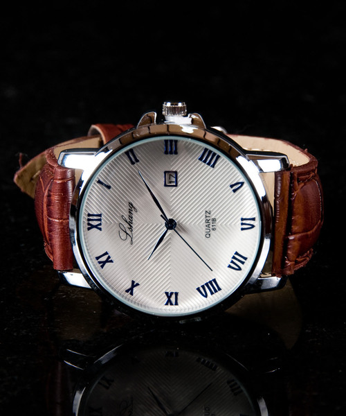 おしゃれスタ（オシャレスタ）の「【INTER SECTION】PUレザーベルト　ウオッチ（アナログ腕時計・メンズ・ホワイト/ブラック/ネイビー/ブラウン/ブラック系その他/ブラウン系その他/ブルー系その他/A/B/C/D/E/F/G/H/I/J/K/L/M/N/O/P/Q/R/S/T/ブラック系その他2/ブラック系その他3/ブラック系その他4/ブラック系その他5/ブラック系その他6/ブルー系その他2/その他1/その他2/ブラウン系その他4/ブラウン系その他5/ブラウン系その他6/ブラウン系その他7/ブラック系その他7/ブラウン系その他2/ブラウン系その他3/その他17/その他18/その他19/その他20/その他16/その他12/その他13/その他14/その他6/その他7/その他8/その他9/その他10/その他11/その他3/その他4/その他5/イエロー系その他2/V/X/Y/Z/キャメル/イエロー系その他/U/その他26/その他27/その他28/イエロー系その他4/その他21/その他22/その他24/イエロー系その他6/イエロー系その他7/その他23/その他25/イエロー系その他5/イエロー系その他3/その他15/ホワイト系その他/その他34/その他32/その他33/その他30/その他29/ブルー系その他4/その他31/ブルー系その他3/W・FREE）」の19枚目の写真