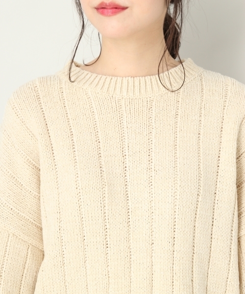 LOWRYS FARM（ローリーズファーム）の「モールソデボリューム　804295（Tシャツ/カットソー・レディース・アイボリー/グレー/ピンク/ブルー系その他・MEDIUM/LARGE）」の7枚目の写真