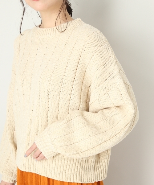 LOWRYS FARM（ローリーズファーム）の「モールソデボリューム　804295（Tシャツ/カットソー・レディース・アイボリー/グレー/ピンク/ブルー系その他・MEDIUM/LARGE）」の8枚目の写真