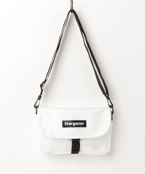 VENCEEXCHANGE（ヴァンスエクスチェンジ）の「メッセンジャーバッグ S（ショルダーバッグ・メンズ・ホワイト/ブラック/レッド/イエロー・フリー）」の2枚目の写真