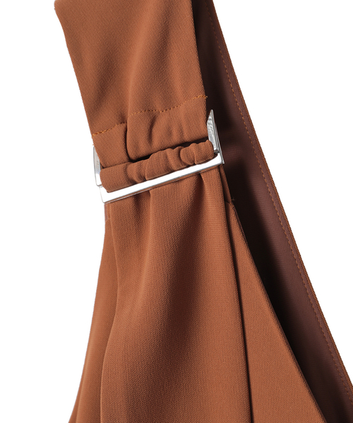 【美品】クラネ ブラック オールインワン ベルト CLANE（クラネ）の「WIDE BELT ALL IN ONE（つなぎ