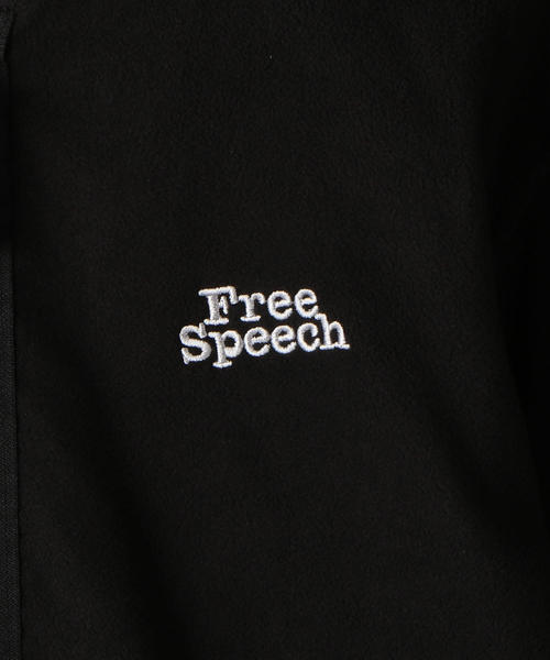 coen(コーエン)の「【別注】FreeSpeech(フリースピーチ)リバーシブルノーカラーフリースブルゾン(ブルゾン・メンズ・ブラック・LARGE/SMALL/MEDIUM)」の10枚目の写真