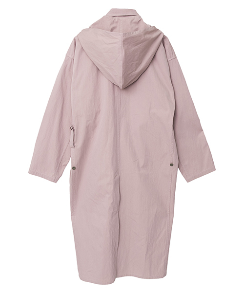 NO ID.（ノーアイディ）の「mj6145-CNﾂｲﾙ九八式ﾚｲﾝｵｰﾊﾞｰｺｰﾄ（その他アウター・メンズ・ブラック/ベージュ/カーキ/ピンク・ONE SIZE）」の9枚目の写真