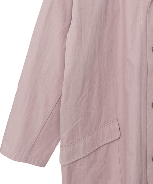 NO ID.（ノーアイディ）の「mj6145-CNﾂｲﾙ九八式ﾚｲﾝｵｰﾊﾞｰｺｰﾄ（その他アウター・メンズ・ブラック/ベージュ/カーキ/ピンク・ONE SIZE）」の12枚目の写真