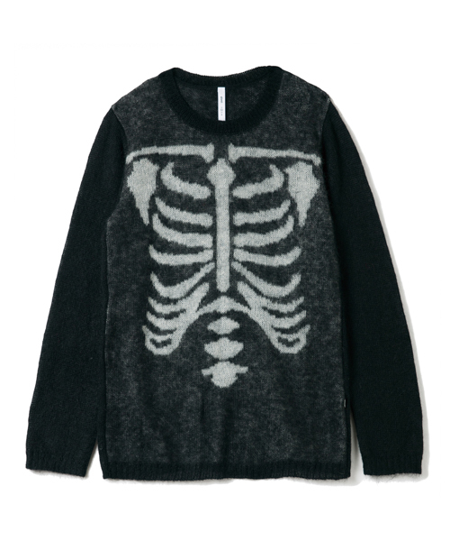 glamb（グラム）の「Unborn knit（ニット/セーター・メンズ・ブラック/ネイビー/レッド・1/2/3/4）」の5枚目の写真