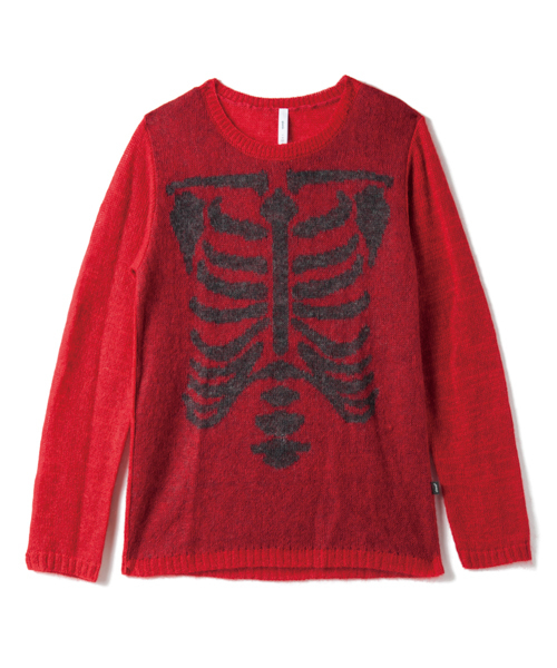 glamb（グラム）の「Unborn knit（ニット/セーター・メンズ・ブラック/ネイビー/レッド・1/2/3/4）」の7枚目の写真