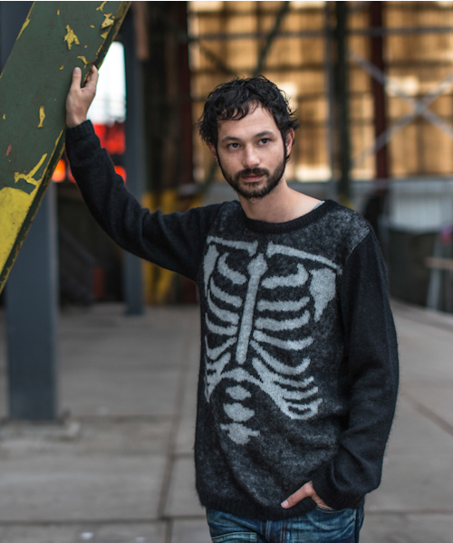 glamb（グラム）の「Unborn knit（ニット/セーター・メンズ・ブラック/ネイビー/レッド・1/2/3/4）」の10枚目の写真