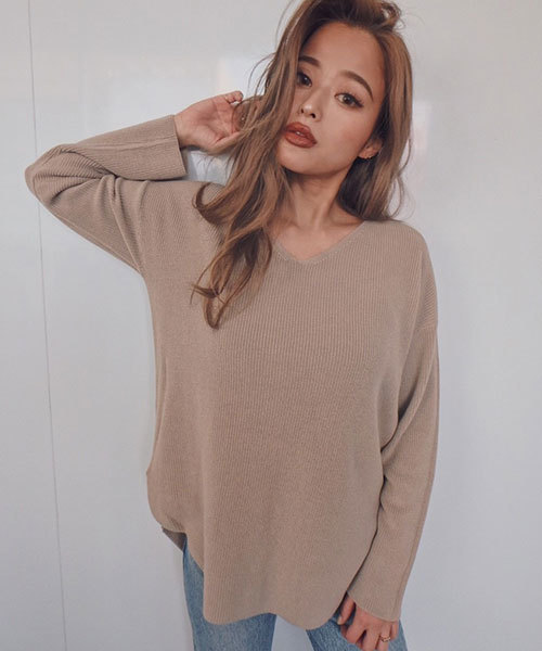 TRUNC（トランクエイティーエイト）の「Balmy Knit Tops（ニット