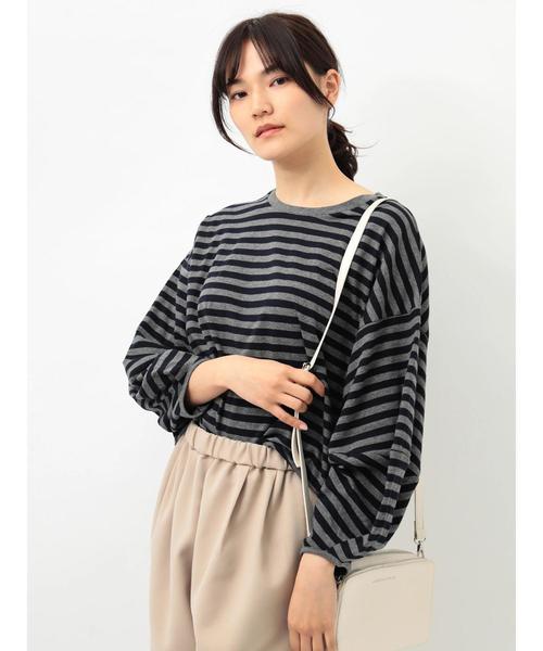 AMERICAN HOLIC（アメリカンホリック）の「袖ボリュームプルオーバー（Tシャツ/カットソー・レディース・グレー系その他4/ホワイト系その他/オフホワイト/チャコールグレー/その他7/ブラック系その他4・FREE）」の18枚目の写真