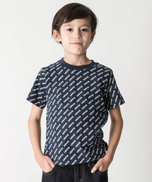 Levi's | リーバイス(R)キッズ 総柄ロゴTシャツ(身長90-120㎝)(Tシャツ/カットソー)