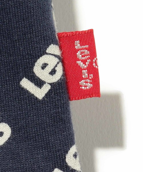 Levi's（リーバイス）の「リーバイス(R)キッズ 総柄ロゴTシャツ(身長90-120㎝)（Tシャツ/カットソー・キッズ・ブルー・4/5/6/7）」の6枚目の写真