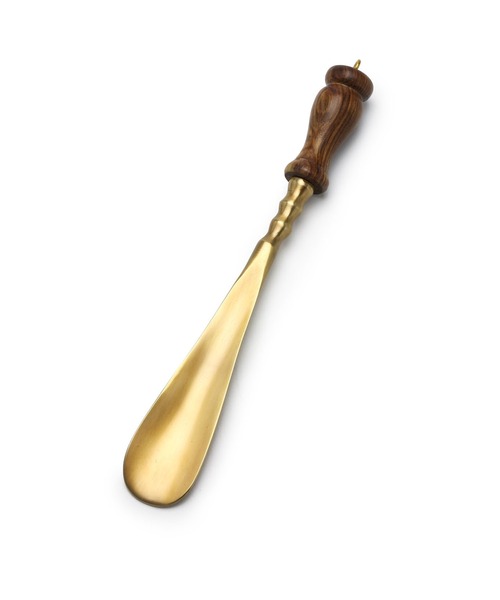 Goody Grams Add（グッディグラムスアド）の「BRASS SHOEHORN-01/ブラス シューホーン-01【靴べら】（シューケア用品・メンズ・ゴールド・FREE）」の2枚目の写真