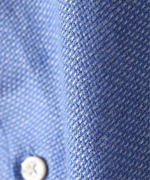 EDIFICE（エディフィス）の「デラベリネンパナマ カッタウェイ シャツ（シャツ/ブラウス・メンズ・ホワイト/グリーン/ブラック/ブルー系その他/ベージュ・48/46/44）」の20枚目の写真